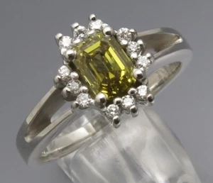 REIF-DESIGN - ELEGANTER FANCY DIAMANT RING - AUS EIGENER GOLDSCHMIEDE - 585 GOLD - Bild 1 von 16