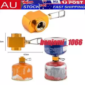 Refill Adapter Gas Saver Isobutane Fill Camping Gas Canister Adapter for Picnic - Picture 1 of 12
