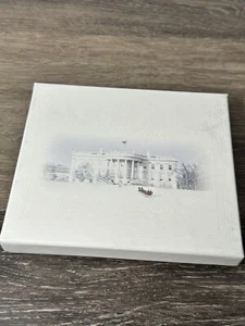 2006 THE WHITE HOUSE Historical Association CHRISTMAS ORNAMENT with original box - Afbeelding 1 van 5