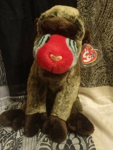 Ty Beanie Buddy Cheeks Mono con etiquetas y protector. 17ad* - Imagen 1 de 6