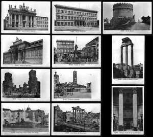 SALE! 11 POSTCARDS: ROME, Vintage 1910, Landmarks, Historic Buildings, EXCELLENT - Picture 1 of 6