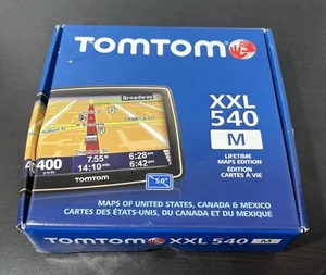 TomTom XXL 540M 5 inch Widescreen GPS Navigation Brand NEW Open Box - Picture 1 of 6