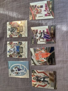 ¡Lote de fútbol Panini Select 2023! 7 insertos/RC Puka Zay Bijan JJ Pacheco Pickens - Imagen 1 de 3