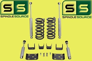 3"/6" Drop Kit #2 + SHOCKS Fits 98-15 Ford Ranger 2WD SPR CODE 2 , A, C, J - Picture 1 of 2
