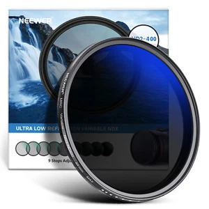 Neewer 55mm Multi-Layer Coated Optical Glass MRC Variable ND2 to ND400 Filter - Picture 1 of 8