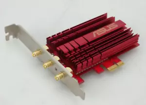 Asus PCE-AC68 PCIe WiFi Adapter 3x3 Dual Band Desktop Netzwerkkarte nur - Bild 1 von 5