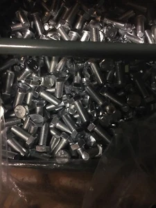 M8  8 mm x 1.25 x 16 mm Metric Bolts Hex Head Zinc Germany - Picture 1 of 3