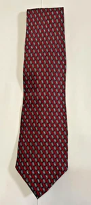 De colección. Corbata Zigurat 100% Seda Patrón Geométrico Excelente Leer - Imagen 1 de 4