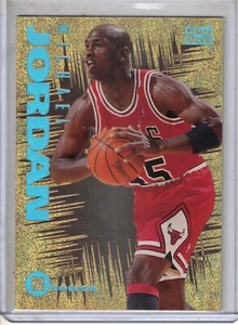 1994-95 Skybox Emotion basketball Michael Jordan Ntense insert card MINT ! RARE - Imagen 1 de 2