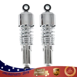 Pair 267mm/10.5" Rear Suspension Shock Absorber For Sportster 883 1200 Glide - Foto 1 di 10
