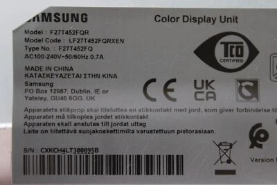 Mainboard-Samsung LF27T450FQRXEN (27'') FULL HD Professional Monitor 75 Hz 5ms - Bild 1 von 4