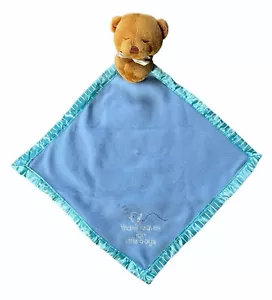 Bright Inspirations Bear Blue Lovey Sicherheitsdecke Thank Heaven Little Boys - Bild 1 von 5