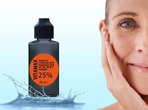 35ml Vitamin C 25% Serum Hyaluronsäure Marine Kollagen Vitamin E 35ml KAUFEN2GET3 - Bild 1 von 3