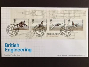2019 British Engineering M/Sheet on Unaddressed First Day Cover - Tallents House - Picture 1 of 1