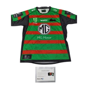 South Sydney Rabbitohs Football Club 2022 NRL Team Signed Guernsey - Picture 1 of 1