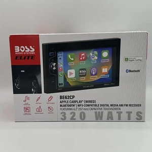 Boss Elite BE62CP Bluetooth Digital Multimedia Receiver 6.2" Touchscreen NEW - Bild 1 von 7