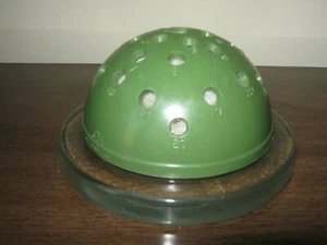 Pisapapeles Wheaton Frog numerado flor tallo organizador organizador organizador vintage - Imagen 1 de 1