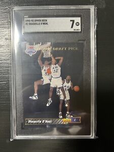 1992-93 Upper Deck #1 Shaquille O’Neal RC SGC 7