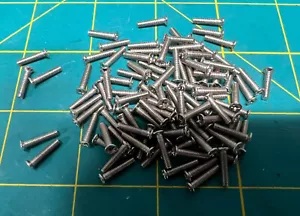 100 M2.5 x 12mm Mild Steel Phillips Flat Head Machine Screws Countersunk - Picture 1 of 3