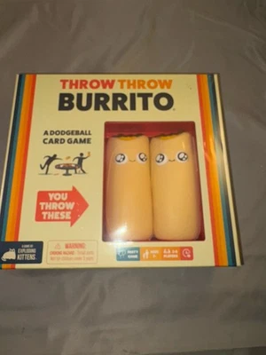 Throw Throw Burrito Game Extreme Outdoor Edition New Dodgeball Party Game - Image 1 of 4