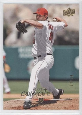 2008 Upper Deck Gold Foil /99 John Lackey #535 - Image 1 of 2