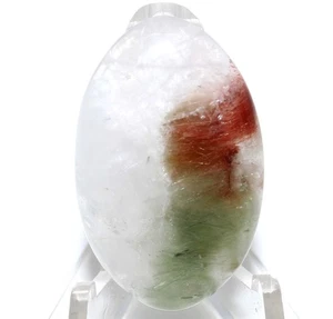 32.20 Cts Natural Garden Quartz Oval Cabochon Loose Gemstone 34x21x6 mm - Picture 1 of 2