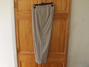 Eileen Fisher Twill Stretch Ankle Hose in Beige---Größe L - Bild 1 von 8