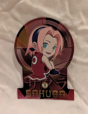 Tarjeta Sakura Ninja Ranks Naruto 2002 Panini Super Deformed SD2 Sakura HOLO Foto 1 de 3