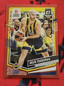 Euroliga Panini Donruss 2023-24 - rojo óptico Prizm #74 Nick Calathes /99 - Imagen 1 de 3