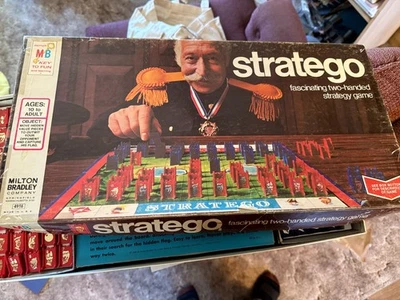 Stratego 1970 Milton Bradley  - Image 1 of 4