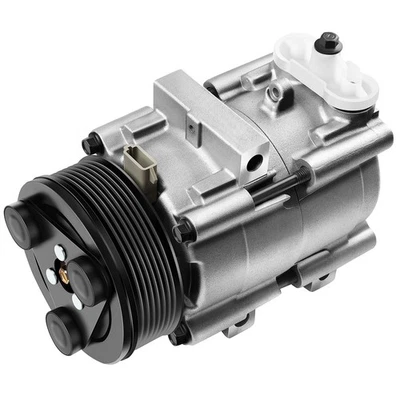 AC Compressor w/ Clutch For 2005-2006 Ford F-150 1994-2002 Lincoln Town Car 4.6L - Image 1 of 4