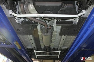 For Fiat 500C 0.9/595 Abarth 1.4T 2WD 2007+ Ultra Racing 2 Points Rear Lower Bar - Imagen 1 de 7