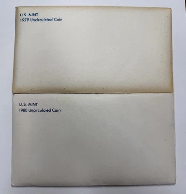 1979 & 1980 US Mint Uncirculated Set Lot of 2 - Image 1 of 4