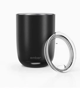 Neu Ember Temperaturkontrolle Tasse mit Deckel 14 Unzen Schiefer Schwarz Smart Mug Versiegelt - Bild 1 von 1