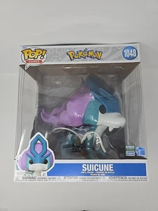 Funko Pop! Pokemon Suicune Jumbo Wondercon #1048 10” 2025 Shared Sticker - Picture 1 of 3