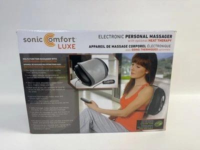 Sonic Comfort Luxe электронный личный массажер с подогревом пульт портативный новый - Изображение 1 из 4