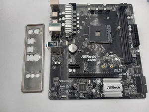 ASROCK A320M SOCKET AM4 MOTHERBOARD (MBH42) - Afbeelding 1 van 4