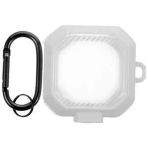Wireless Earphone Case Plastic Earbud Protector and Carabiner Compatible with - Picture 1 of 12