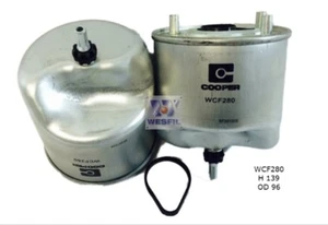 WESFIL FUEL FILTER FOR Peugeot Partner 1.6L HDi 2013-on WCF280 - Picture 1 of 1