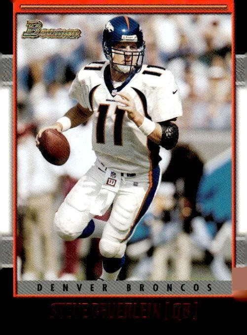 2001 Bowman #77 Steve Beuerlein Denver Broncos - Image 1 of 2