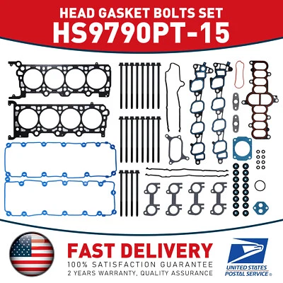 Juego completo de juntas para Ford F150 F350 Expedition Excursion E150 E250 2000-2004 5,4 L Foto 1 de 4