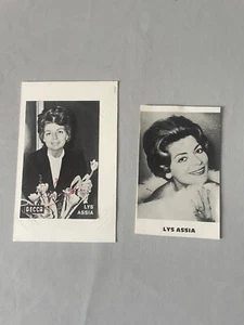 LYS ASSIA (†2018) Eurovision Song Contests Siegerin signed Albumausschnitt 12x19 - Picture 1 of 1