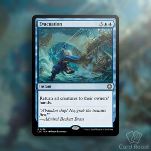 MTG Magic Evacuation 0156 Commander: The Lost Caverns of Ixalan LCC - Picture 1 of 1