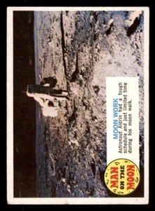 1970 Topps Man on the Moon #94 Moon Work VG *d2