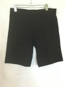 New Wonder Nation Black Biker Shorts Girls Tough Cotton sizes S, L, XL plus - Picture 1 of 4