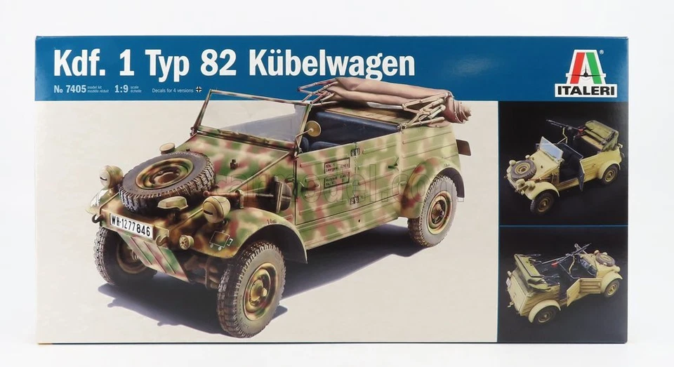 Kdf. 1 Typ 82 Kubelwagen 1 9 Ita7405 - Italeri modellismo