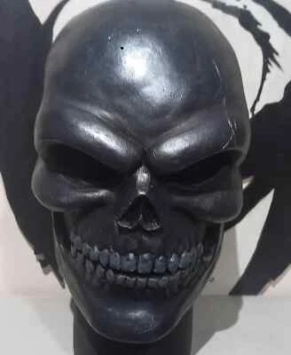 Máscara Negra Batman Cómics Capucha de Látex Juegos con disfraces Disfraz utilería Talla Adulto Foto 1 de 4