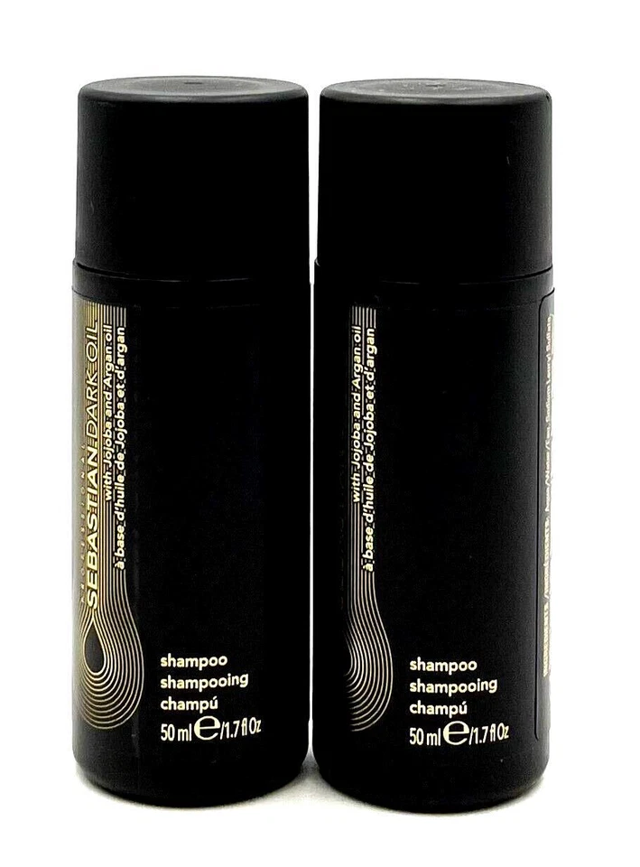 Sebastian Dark Oil Shampoo 1.7 oz Travel size-2 Pack - Image 1 of 1