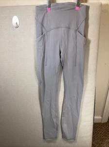 Lululemon Align Leggings Rhino Grey Size 2 With Pockets - Picture 1 of 5