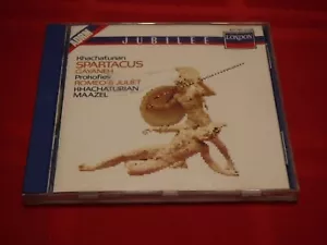 Khatchaturian Spartacus Gayaneh Prokofiev Romeo & Juliet 1987 CD Lorin Maazel - Imagen 1 de 8